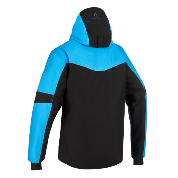 AMOQ Void V2 Jacket Insulated Black/Sky Blue/Orange S-1