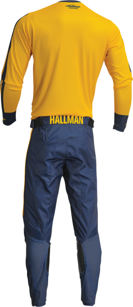 Tricou Thor Hallman Differ Roosted Navy/Yellow-6