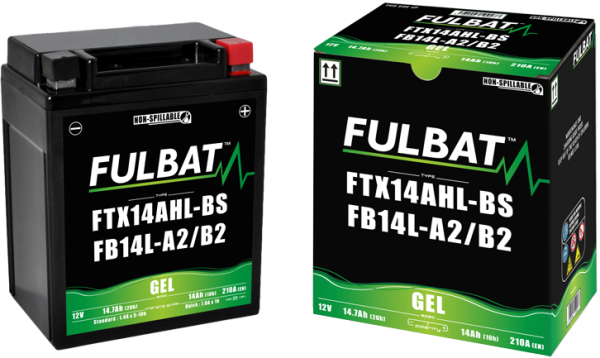 Baterie Moto gel Fulbat FTX14AHL-BS,FB14L-A2/B2-0