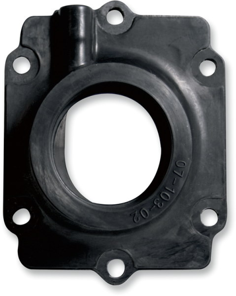 Carburetor Mounting Flange Black-1