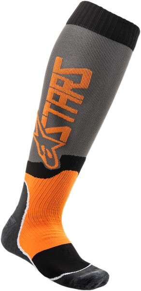 Sosete Alpinestars MX Plus 2 Gray/Orange-1