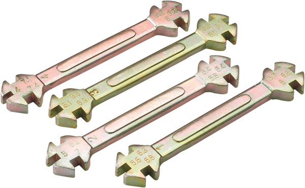 MOOSE RACING Spoke Wrench Set Dichromate 