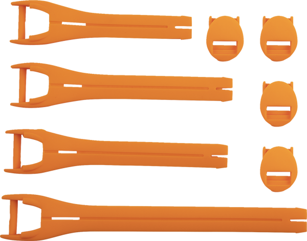 MOOSE RACING Boot Strap Kit Orange 