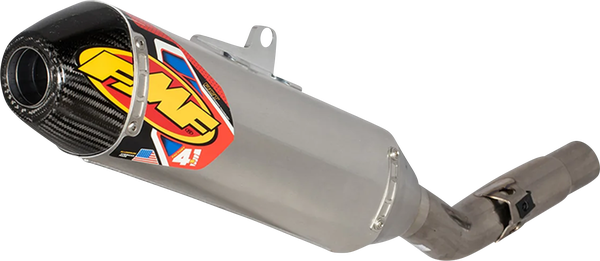 4.1 Rct Slip-on Muffler Anodized, Blue-0