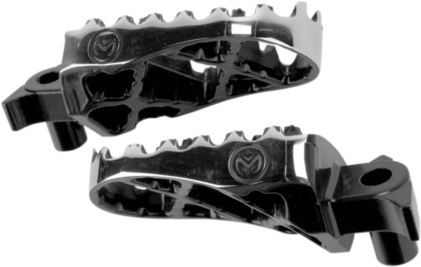 MOOSE RACING Hybrid Footpegs Black 