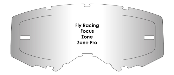 Lentila Airscreen Fly racing Focus/Zone/Zone Pro Clear-1