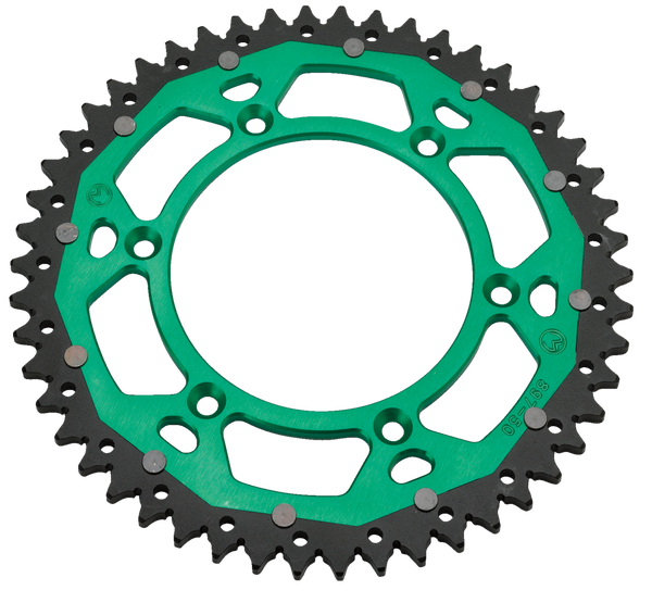 MOOSE RACING Dual Sprocket Green 