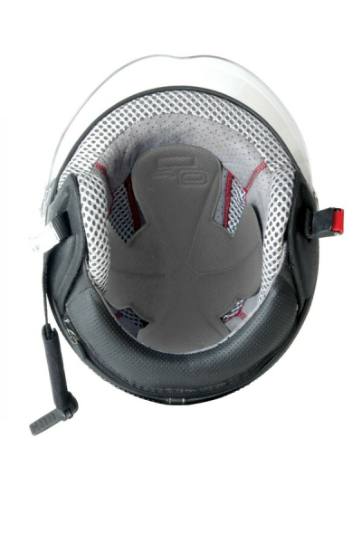 Flower Helmet Liner Gray-2