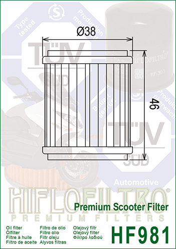 Filtru ulei YAMAHA YP125 R Hiflofiltro HF981-553022f1ee1d83fbdb8ecd8775c90686.webp