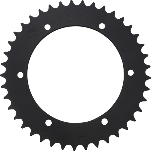 MOOSE RACING Rear Aluminum Sprocket Black -0