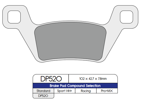 Standard Sintered Metal Brake Pads