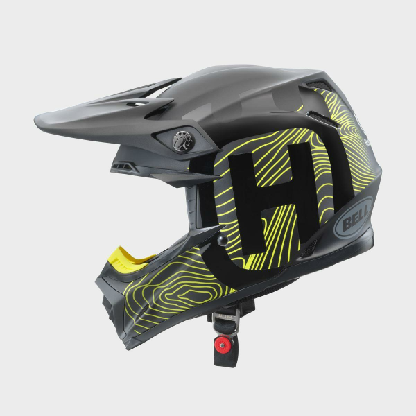 Casca Husqvarna Moto 9 Mips Gotland Yellow/Black-2