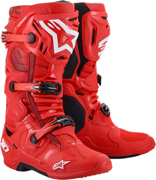 Cizme Alpinestars Tech 10 Black/Red/White