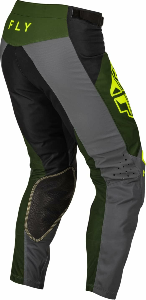 Combo Echipament Mx/Enduro Fly Kinetic Jet Negru/Olive/Fluo Galben-4