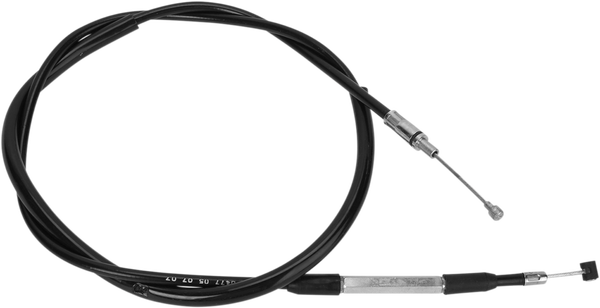 Black Vinyl Clutch Cable Black