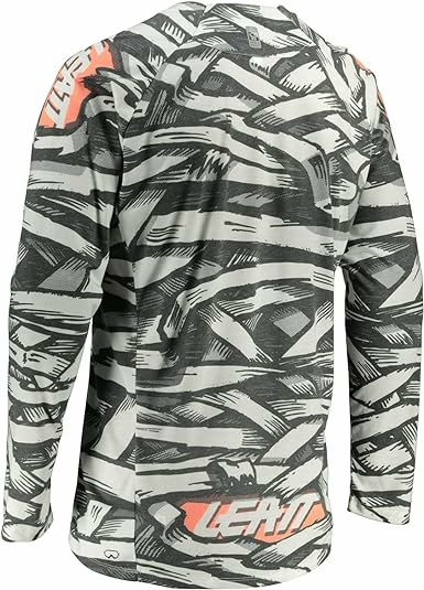 Tricou MTB Leatt Gravity 2.0 Gray/Graphite-1