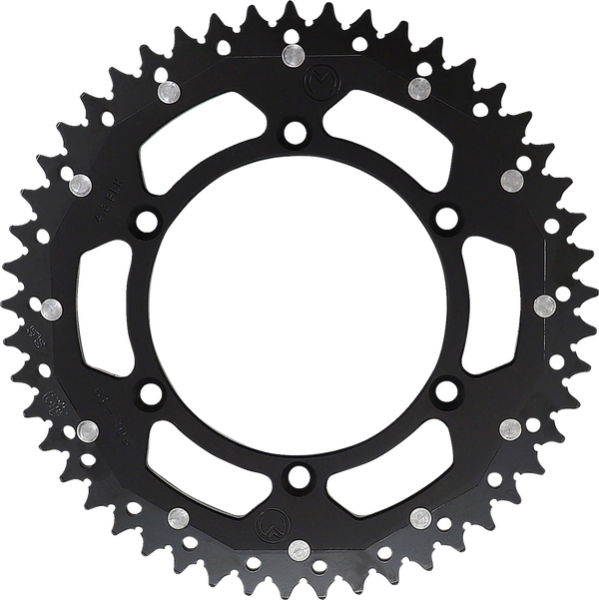 MOOSE RACING Dual Sprocket Black 