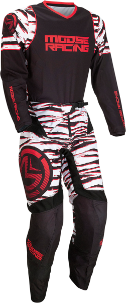 Pantaloni Moose Racing Qualifier Black/Red-1