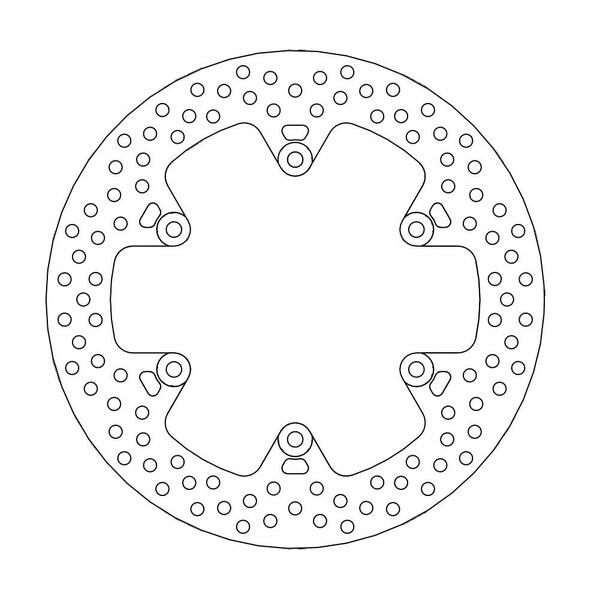 Halo Series Rear Rotor Stainless Steel