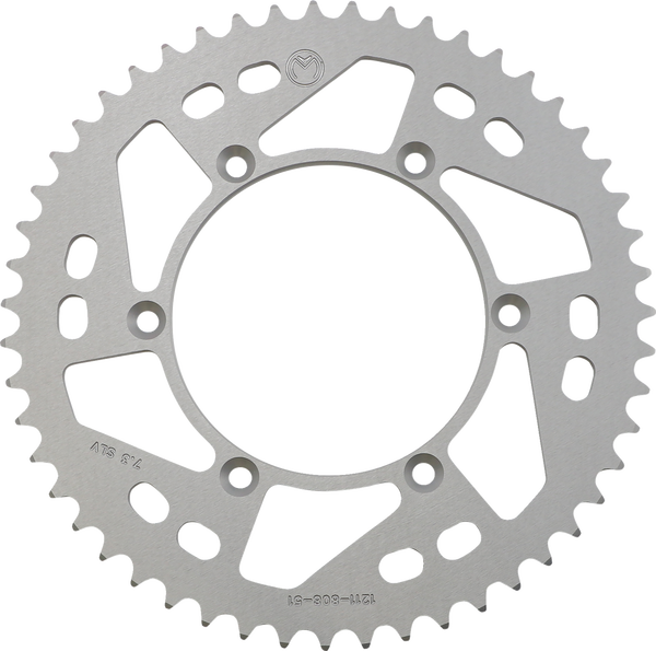 MOOSE RACING Rear Aluminum Sprocket Silver -576539aca7b42619d9f689c66378c53d.webp