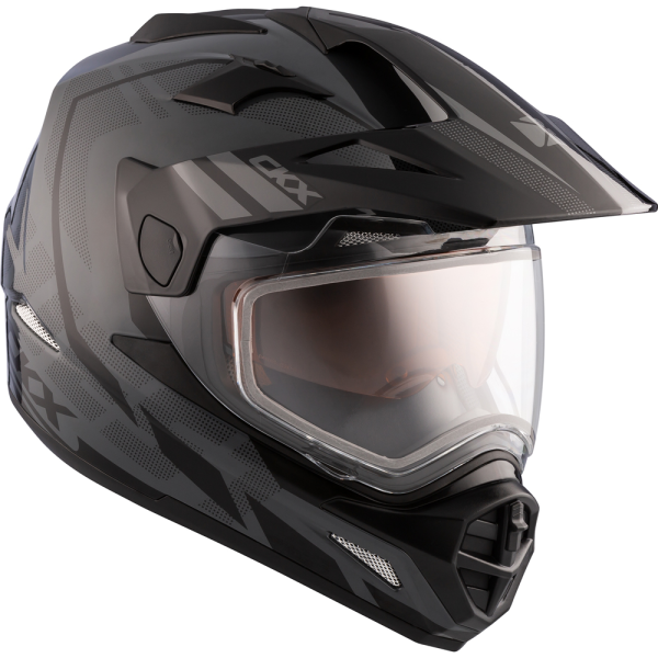 CKX Helmet QUEST RSV Moosek w electric visor Grey XS-2