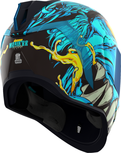 Casca Icon Airform Manik'rr Mips Green/Blue-5