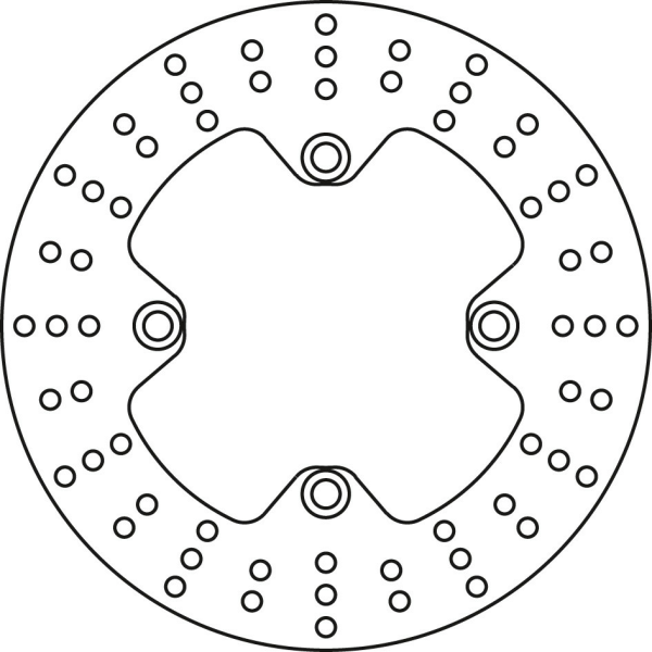 Disc frana fata TRW HONDA CB 250 TWO FIFTY '92-'05/HONDA TRANSALP XL-V 600/650 '91-'07/TRANSALP XL-VA 700 '08-'13/CB 750 SF '92-'03-0