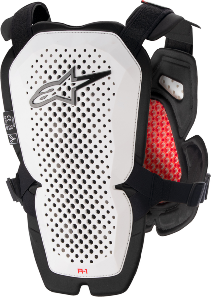 Armura Alpinestars A-1 Roost Guard White/Black/Red-0