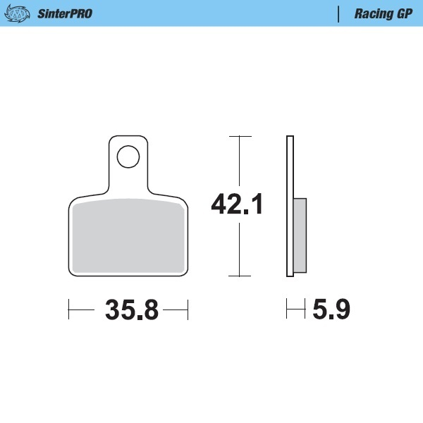 Racing Gp Sinderpro Offroad Brake Pads