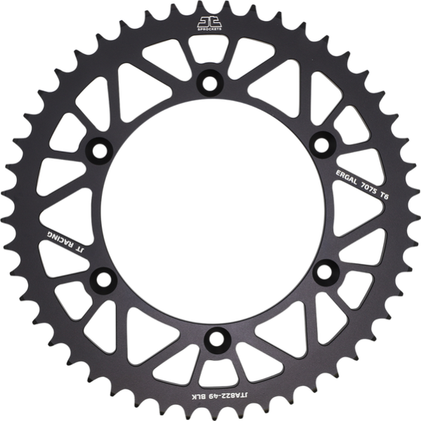 JT SPROCKETS Rear Sprocket Black 