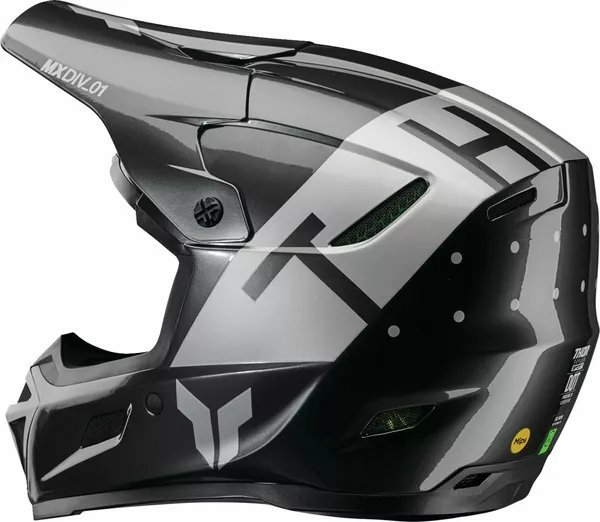 THOR Reflex Sport Rogue Mips Helmet Silver, Gray -3