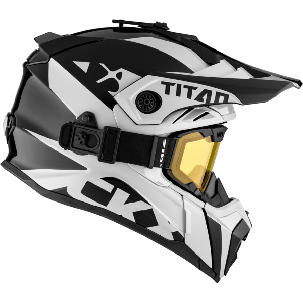 CKX Helmet + Goggles TITAN Airflow Extra Ivory XS-0