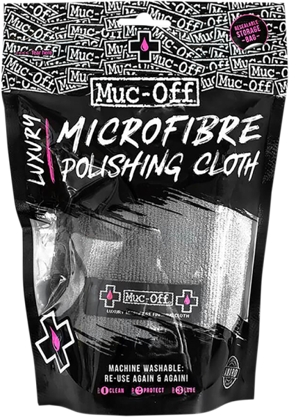 Microfiber Polishing Cloth Gray 