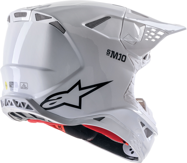 Casca Alpinestars Supertech M10 Solid Mx White-0