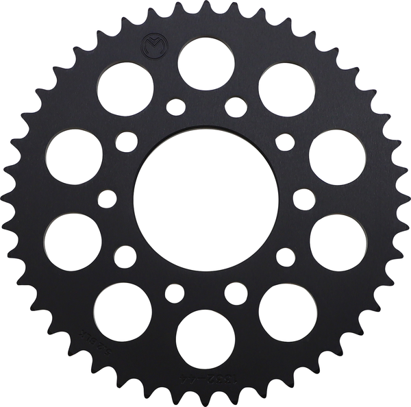 MOOSE RACING Rear Aluminum Sprocket Black -0