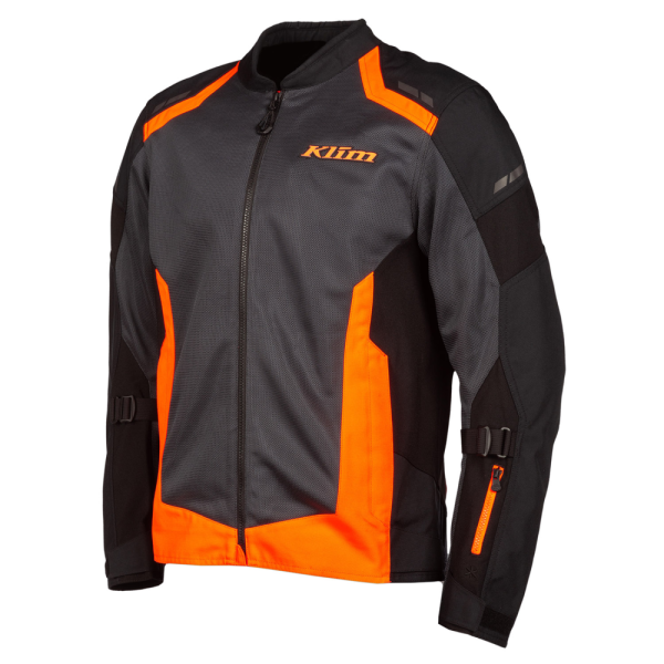 Geaca Moto Textil Klim Touring Induction Hi-Vis/Monument Gray-28