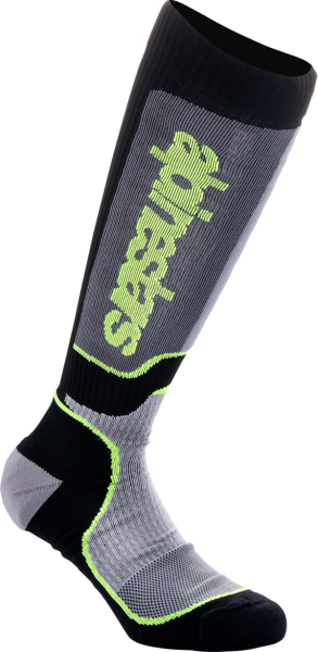 Sosete Copii Alpinestars Mx Plus Socks Black/Gray/Yellow