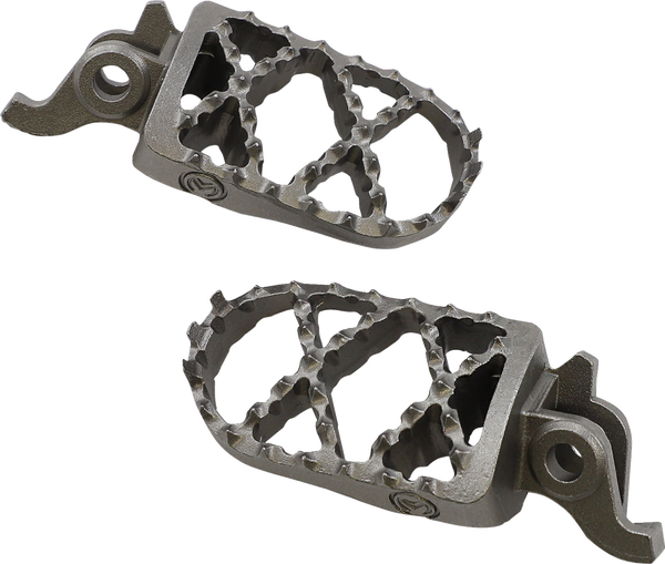 MOOSE RACING Pro Footpegs Silver 