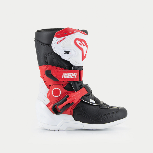 Cizme Copii Alpinestars Tech 3s Red/White/Black-3