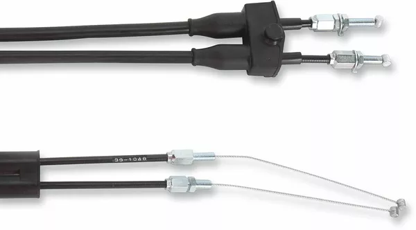 MOOSE RACING Black Vinyl Throttle Cable Black -1