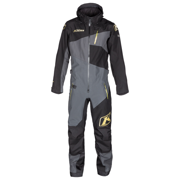 Combinezon Snow Klim Non-Insulated Ripsa Black/Metalic Gold-41