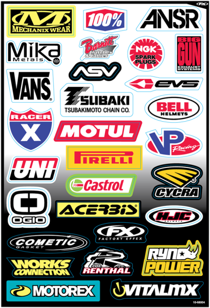 Sponsor Sticker Kit Multi-1