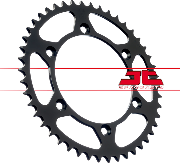 JT SPROCKETS Steel Rear Sprocket Black -1