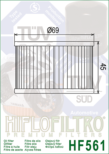 Filtru ulei KYMCO 250 VENOX `02-11 Hiflofiltro HF561-5cfc8f1ed5fe05658466625b7aabebea.webp