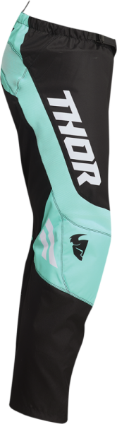 Pantaloni copii Thor Sector Chev Black/Mint-5