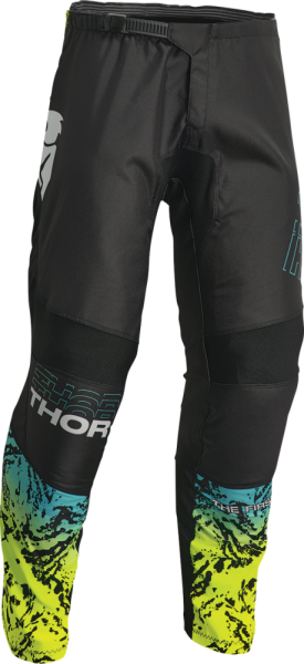 Pantaloni Copii Thor Sector Atlas Acid/Black/Teal-7