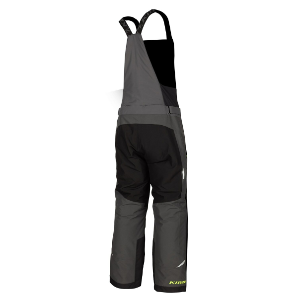 Pantaloni Snowmobil Klim Klimate Bib Insulated Black - Metallic Silver-10