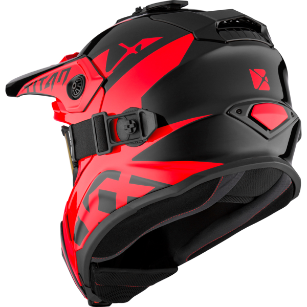 CKX Helmet + Goggles TITAN Airflow Extra Red XS-3