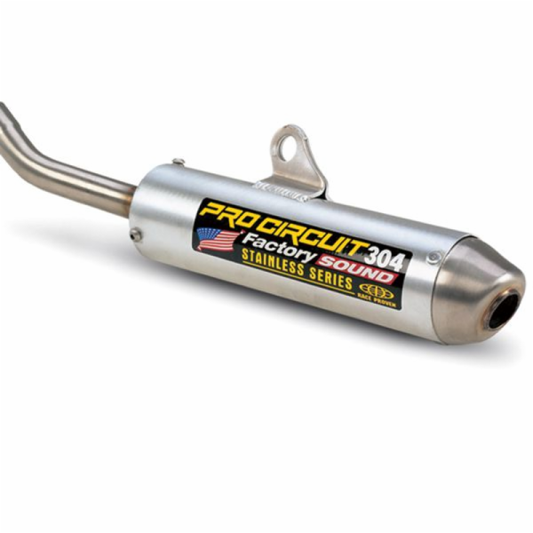 304 Factory Sound Silencer Aluminum, Brushed