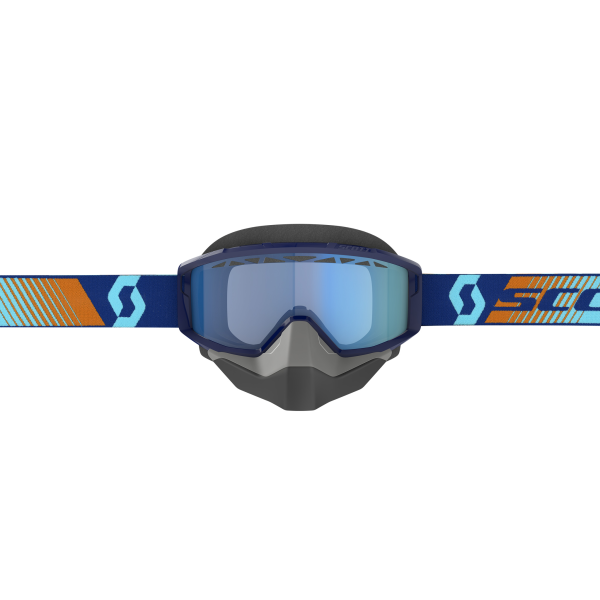 Scott Goggle Primal Snow Cross royal blue/orange blue-0